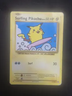 Pokemon Pikachu TCG Surfing Evolutions Card 111/108 Secret Rare - Image 1