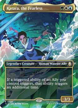Katara, the Fearless (FOIL) x1 - MTG Avatar: The Last Airbender TLA #305 - Image 1