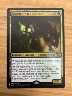 Meren of Clan Nel Toth Reanimator Commander Edh Deck Mtg Magic The Gathering - Image 1