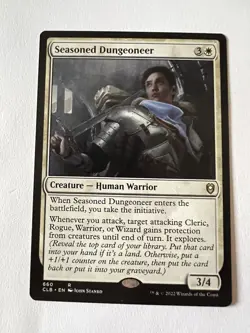 MTG Seasoned Dungeoneer Commander Legends Baldur's Gate 660 NM - Image 2