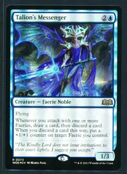 Talion's Messenger - Foil - Magic MTG 2023 Wilds of Eldraine - NM/M - Image 1