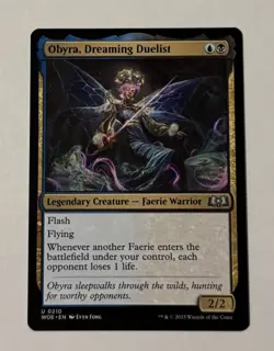 MTG Obyra, Dreaming Duelist - Wilds of Eldraine NM - Image 1