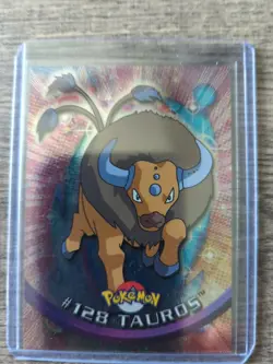 2000 Topps Pokemon Animation Series #128 Taurus Foil Nm-mint - Image 1