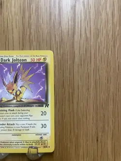 Dark Jolteon LP Unlimited 38/82 Team Rocket Pokemon TCG Regular N/M - Image 5