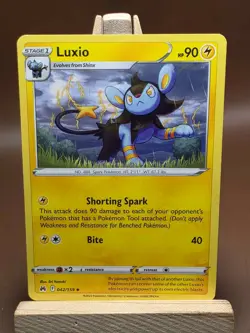 MP Pokemon Luxio 042/159 Crown Zenith Regular - Image 1