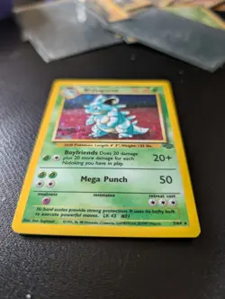 Pokemon TCG Jungle Nidoqueen Holo Rare Card 7/64 - Image 2