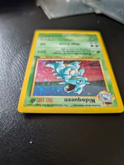 Pokemon TCG Jungle Nidoqueen Holo Rare Card 7/64 - Image 3