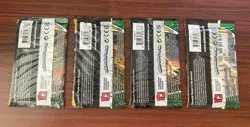 4 Pokemon Evolving Skies Booster Packs - Loose - 1 Of Each Pack Artwork (B) - Image 2