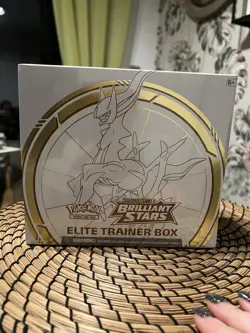 Pokemon TCG Brilliant Stars Elite Trainer Box ETB Brand New Sealed Pokemon - Image 1