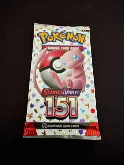 POKEMON Scarlet & Violet - 151 - English Booster Pack (1x Pack) NEW SEALED RARE - Image 1