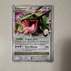 Pokemon Rayquaza C LV.X DP47 Diamond & Pearl Promo Holo Level Up 120 HP - Image 1