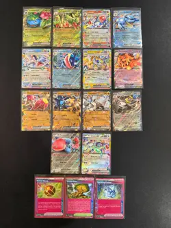 Stellar Crown Pokemon TCG--100% Complete NM Master Base Set-All C/U/R/REV/EX/ACE - Image 3