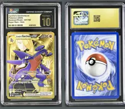 💎 Pokemon Destined Rivals Cynthia's Garchomp Hyper Rare 241/182 Cgc Pristine 10 - Image 2