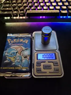 1999 Pokemon Base Set Unlimited Factory Sealed Pack BLASTOISE - Image 3