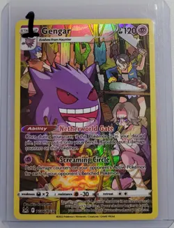 Gengar TG06/TG30 Swsh11: Pokemon Lost Origin Trainer Gallery Holo NM (1 of 4) - Image 3