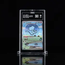 Pokemon TGC Special Rare Bubble Mew Ex 232/091 Paldean Fates TAG 9 - Image 1