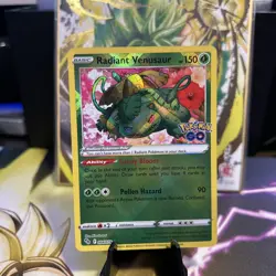 Radiant Venusaur 004/078 Pokemon GO Holo - Image 1
