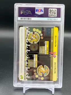 Pikachu PSA 10 #A028 2004 Pokemon Japanese E-Battle Fire Red & Leaf Green Yellow - Image 4