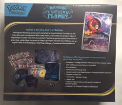Pokemon TCG Mega Evolution Phantasmal Flames Elite Trainer Box ETB - Image 2
