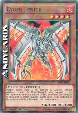 CYBER FENICE • (Cyber Phoenix) • Shatterfoil • BP03 IT020 • YUGIOH! • ANDYCARDS - Image 1