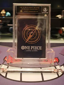 BGS 10 BLACK LABEL 2023 ONE PIECE ENG PARAMOUNT WAR SAKAZUKI SR PAR OP02-099 - Image 3
