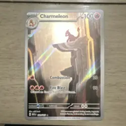 Pokemon Charmeleon 169/165 Sv2a 151 Art Rare Holo 100 HP Japanese Card - Image 1