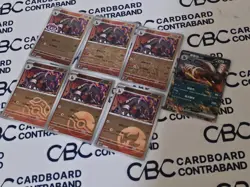 Pokemon S-Chinese Gem Pack Vol.3 CBB3C Houndoom 7-Card Set (0501–0507/07) - Image 1