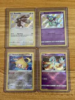 Pokemon Shiny and Radiant Holo Card Lot Dreepy Jirachi Bunnelby Gardevoir - Image 1