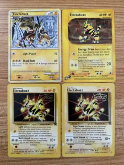 Pokemon TCG Electabuzz Card Lot - Image 1