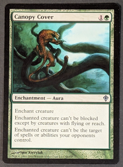 MTG Card - 1x Canopy Cover - Worldwake - LP - Uncommon - Magic The Gathering #98 - Image 1