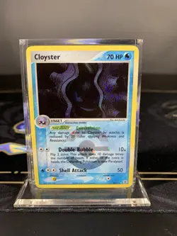 Pokemon Card Ex FireRed LeafGreen Cloyster 20/112 2004 Reverse Holo LP - Image 1
