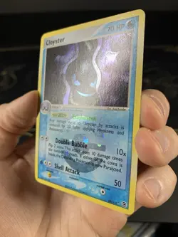 Pokemon Card Ex FireRed LeafGreen Cloyster 20/112 2004 Reverse Holo LP - Image 4