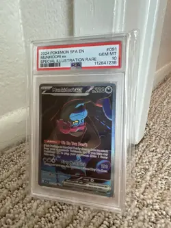 Pokemon Munkidori EX Shrouded Fable Sir Card 91/64 PSA 10 - Image 2