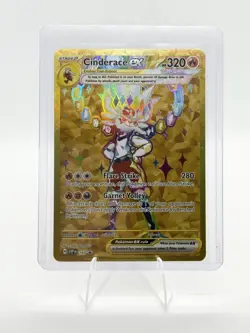 Cinderace ex - 163 SV: Scarlet & Violet Promo Cards Holo Pokemon TCG NM - Image 1