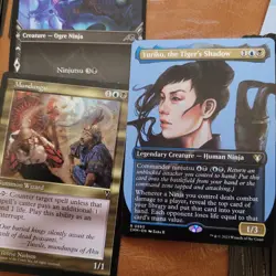 Whole COMMANDER Magic Deck - Heaven to Earth Games = NINJA ROGUE Tribal FUN MTG - Image 1