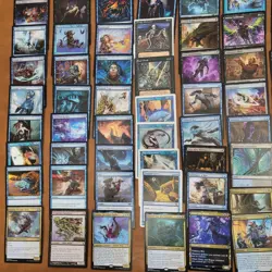 Whole COMMANDER Magic Deck - Heaven to Earth Games = NINJA ROGUE Tribal FUN MTG - Image 3