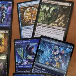 Whole COMMANDER Magic Deck - Heaven to Earth Games = NINJA ROGUE Tribal FUN MTG - Image 4