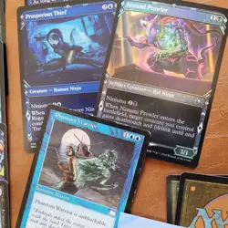 Whole COMMANDER Magic Deck - Heaven to Earth Games = NINJA ROGUE Tribal FUN MTG - Image 5