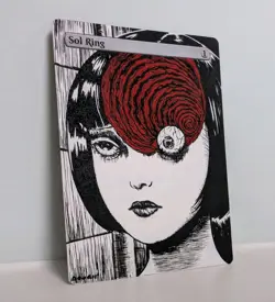 UZUMAKI Hand Painted Sol Ring MTG Magic The Gathering - Image 4