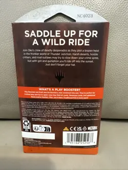 Magic the Gathering Outlaws of Thunder Junction Play Booster Pack - Image 2