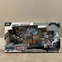 POKEMON TCG BLACK BOLT WHITE FLARE UNOVA HEAVY HITTERS SEALED PREMIUM COLLECTION - Image 1