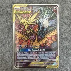 Pokemon Moltres Zapdos Articuno Tag Team GX SM210 TCG Promo - Image 1