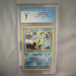 The Pokemon Company Gyarados 6/102 Base Set Unlimited Holo Rare 1999 CGC 7 - Image 1