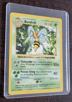 Pokemon TCG - Beedrill (Shadowless)- 017/102 Base Set - Regular - Image 2