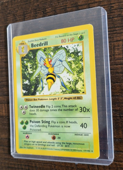 Pokemon TCG - Beedrill (Shadowless)- 017/102 Base Set - Regular - Image 3