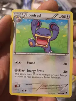 Loudred 84/119 Phantom Forces 2014 NM Non-Holo Pokemon TCG - Image 1