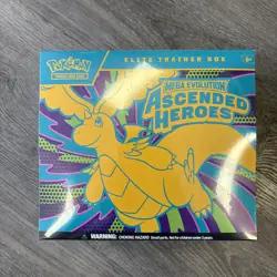 Pokemon TCG: Mega Evolution Ascended Heroes Pokemon Center Elite Trainer Box ETB - Image 1