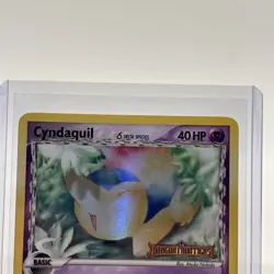 2006 Pokemon - Cyndaquil 45/101 EX Dragon Frontiers STAMPED Reverse Holo! - Image 2