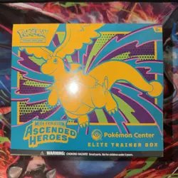 New & Sealed TCG: Ascended Heroes Pokemon Center ETB In hand Pokemon Center - Image 1