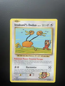 Pokemon TCG ImakuniU's Doduo 112/108 XY Evolutions HP - Image 1